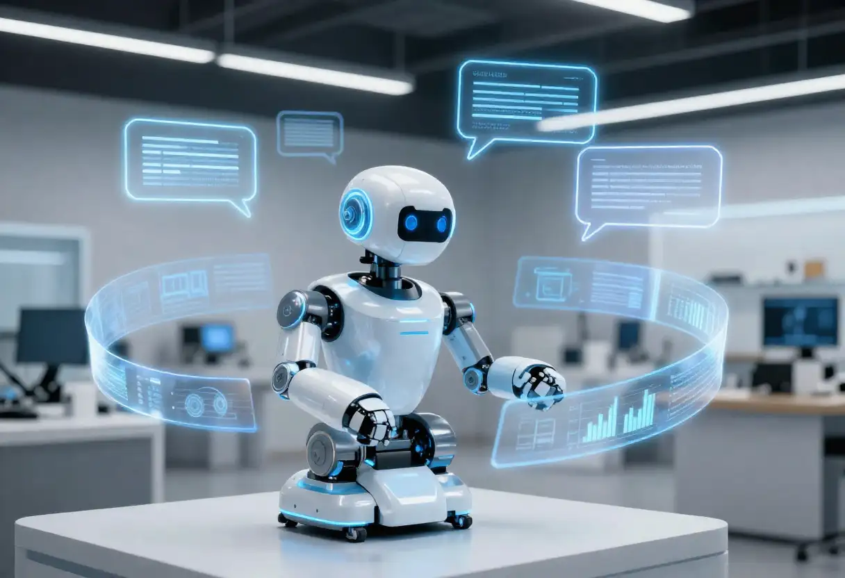 サービスロボ×生成AIで顧客対応革新と会話経済創出 カバー画像